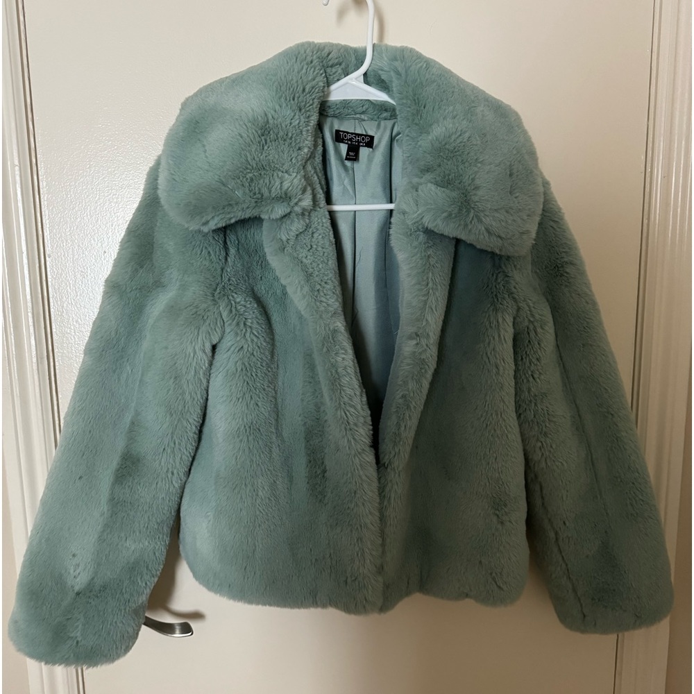 Top Shop Faux Fur Jacket